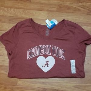 XL University of Alabama Crimson Tide V neck
